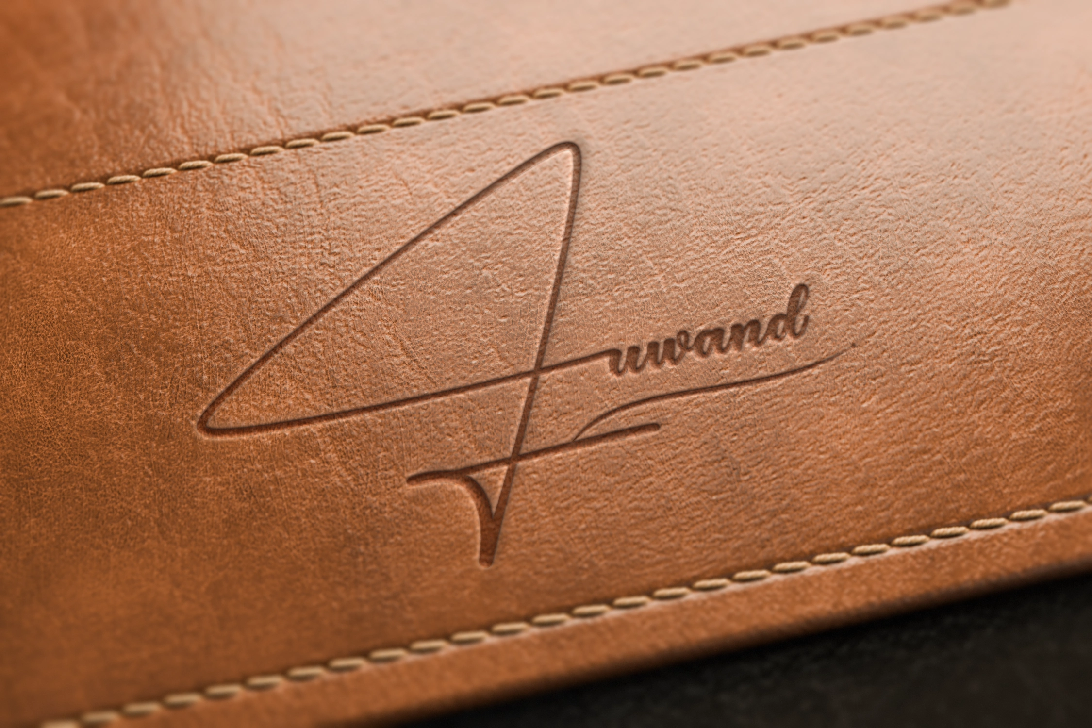 Leather Logo Mockup